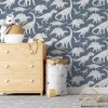 Tapeta dziecięca Dino dinozaury blue w brytach 1