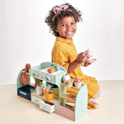 Drewniana kawiarenka Tender Leaf Toys 5