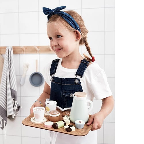 Drewniany zestaw do kawy Kids Concept  7