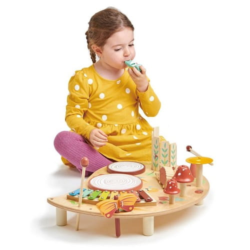 Drewniany stolik muzyczny Tender Leaf Toys 4