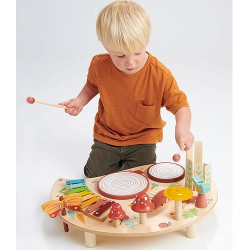 Drewniany stolik muzyczny Tender Leaf Toys