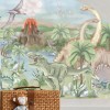Naklejka na ścianę świat dinozaurów 4