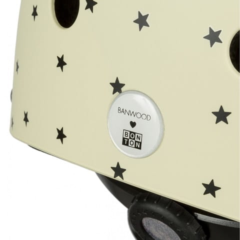Banwood kask rowerowy dziecięcy  bonton cream 1