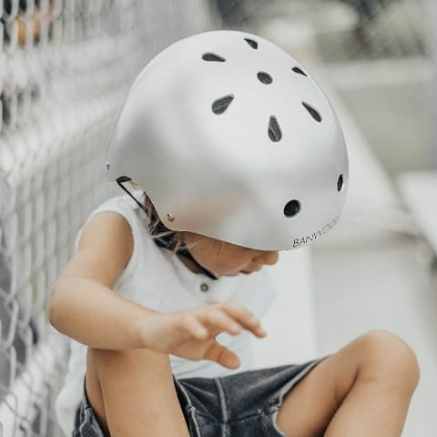 Banwood kask rowerowy dziecięcy chrome 1