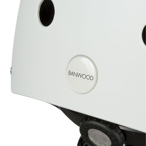 Banwood kask rowerowy dziecięcy white 1