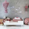 Łóżeczko Babushka 70x140 cm i tapczanik 2w1 białe 8