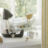 Maileg metalowe łóżko baby Cot bed, Micro - Blue 1