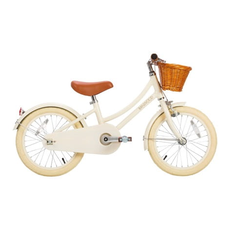 Banwood Rowerek Classic Cream z koszyczkiem
