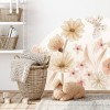 Naklejka na ścianę łąka boho kwiaty