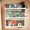 Półka na książki biblioteczka szeroka Bambooko