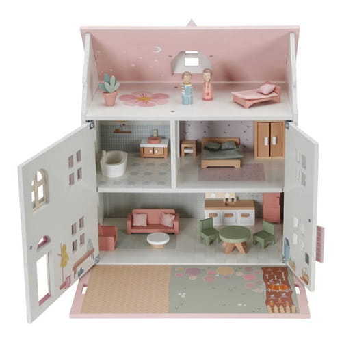 Little Dutch domek dla lalek drewniany z mebelkami 6
