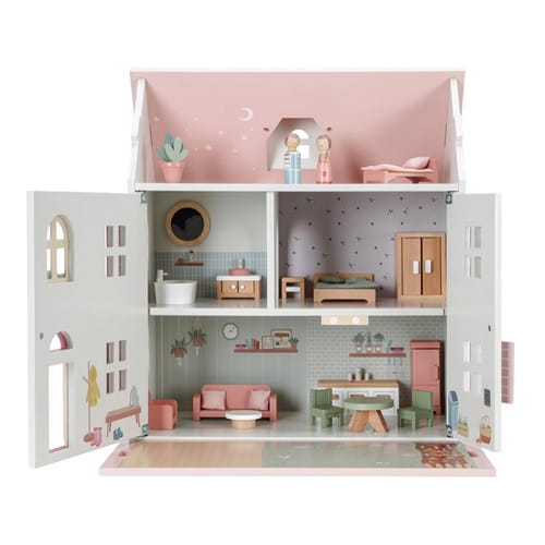 Little Dutch domek dla lalek drewniany z mebelkami 3