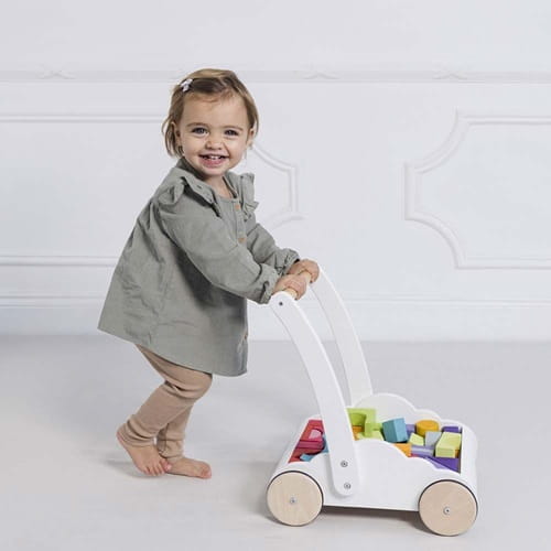 Pchacz z klockami Rainbow Cloud Le Toy Van 2