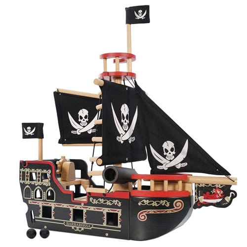 Statek piracki drewniany Barbarossa Le Toy Van 1