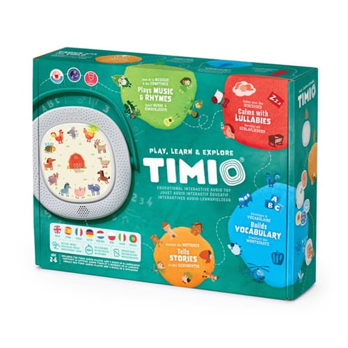 TIMIO - zestaw startowy + 5 dysków do nauki języków obcych 1