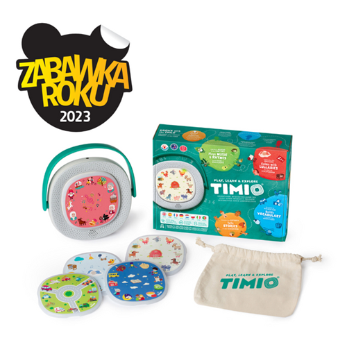 TIMIO - zestaw startowy + 5 dysków do nauki języków obcych 3