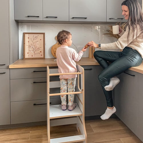 Kitchen Helper pomocnik kuchenny jasny szary SLIM M 1