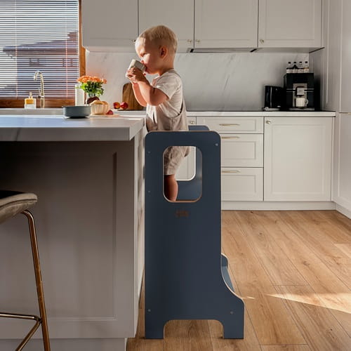 Kitchen Helper pomocnik kuchenny błękitny SLIM M 4