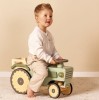 Jeździk Traktor Farm drewniany dla dzieci Little Dutch