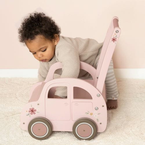 Pchacz różowy dla dziewczynki Pink Little Dutch 3