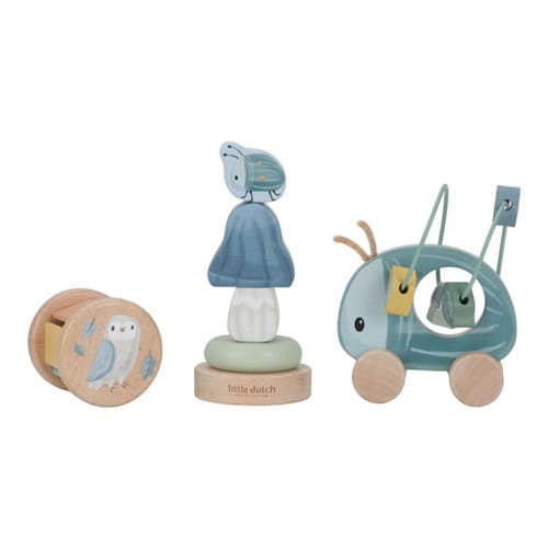 Drewniany zestaw prezentowy Forest Friends Little Dutch 1