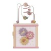 Kostka edukacyjna różowa Fairy Garden aktywizująca Little Dutch  10