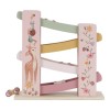 Zjeżdżalnia różowa z samochodzikami Fairy Garden Little Dutch  3