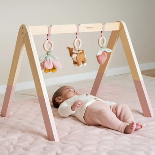 Baby gym stojak pałąk interaktywny Fairy Garden Little Dutch