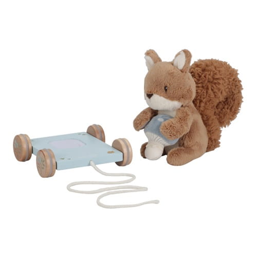 Wiewiórka z kółeczkami do ciągnięcia Forest Friends Little Dutch 2