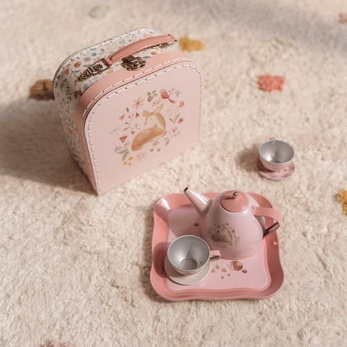 Zestaw do herbaty w walizeczce Fairy Garden Little Dutch 1