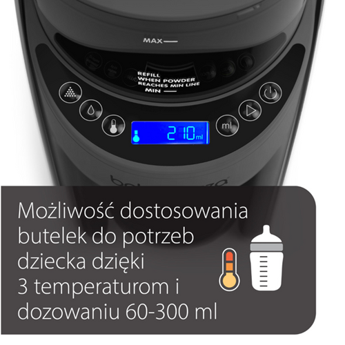 Baby Brezza ekspres do mleka Formula Pro Advanced Charcoal  3