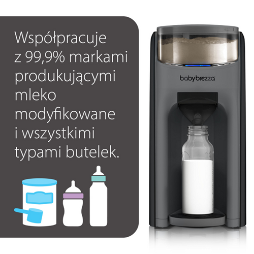 Baby Brezza ekspres do mleka Formula Pro Advanced Charcoal  4