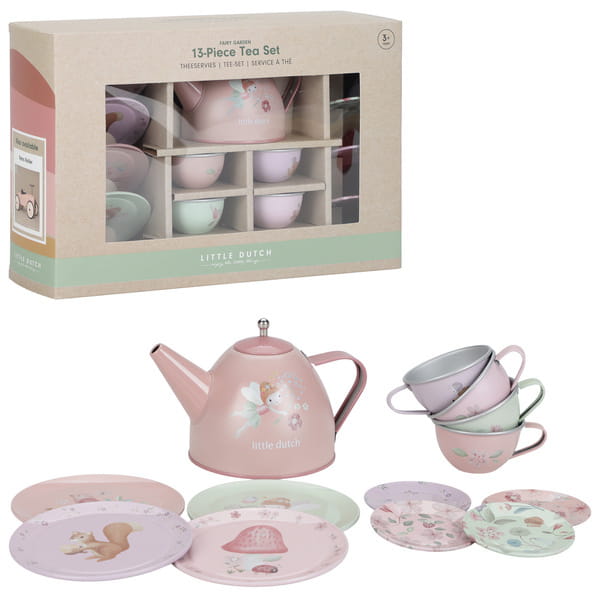 Zestaw metalowy do herbaty Fairy Garden Little Dutch