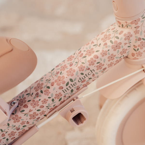 Rowerek trójkołowy biegowy 4w1 z rączką Fairy Floral Little Dutch 2