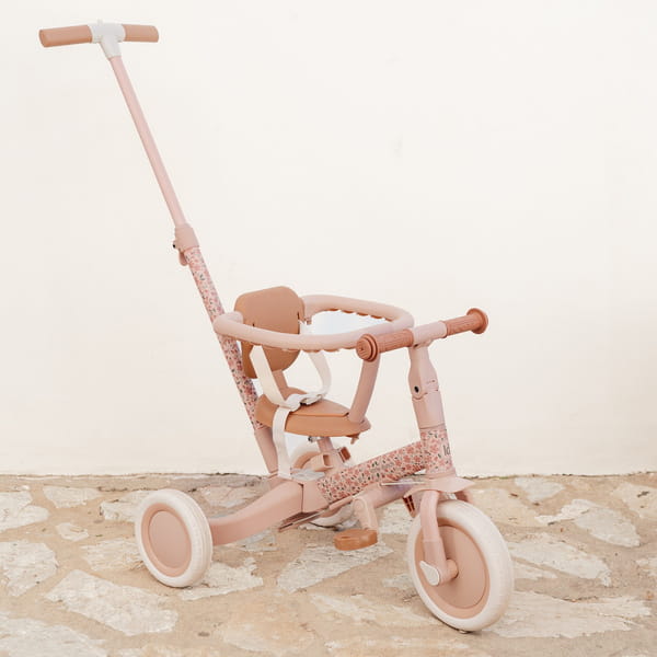 Rowerek trójkołowy biegowy 4w1 z rączką Fairy Floral Little Dutch 4