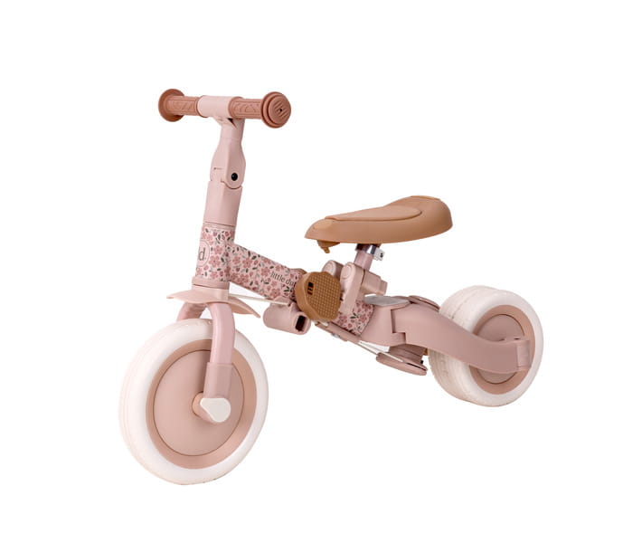 Rowerek trójkołowy biegowy 4w1 z rączką Fairy Floral Little Dutch 12