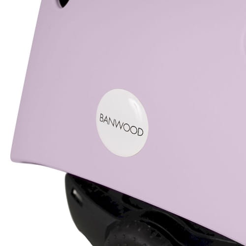 Banwood dziecięcy eco kask rowerowy Lavender lawendowy  1