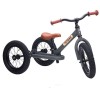 Rowerek trójkołowy biegowy 2w1 szary matowy Trybike 4
