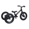 Rowerek trójkołowy biegowy 2w1 czarny matowy Trybike 2