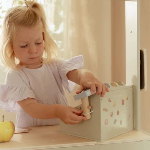 Drewniana Kasa fiskalna Little Dutch 1