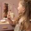 Duża toaletka drewniana różowa FSC Little Dutch 3