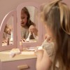 Duża toaletka drewniana różowa FSC Little Dutch 2