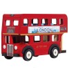 Drewniany piętrowy autobus, Londyn, zabawka dla dzieci, pojazd, Le Toy Van 1
