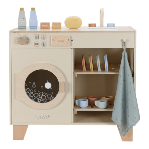 Pralka Little Dutch drewniana FSC