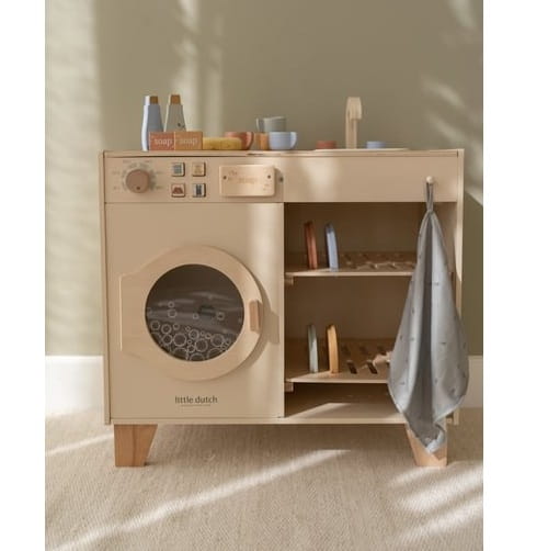 Pralka Little Dutch drewniana FSC 1