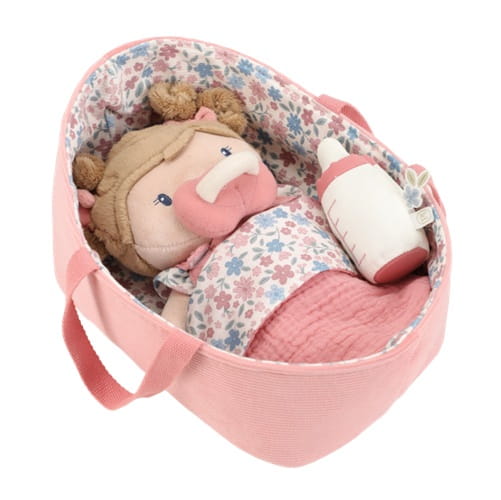 Laleczka Baby Rosa z nosidełkiem lalka GRS Little Dutch