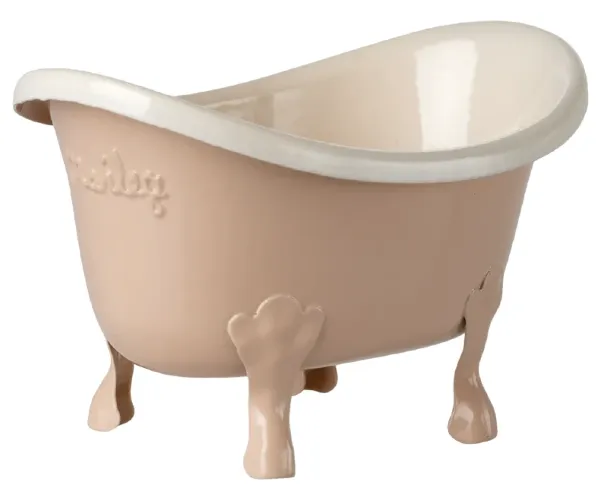 Maileg Wanna bathtub metalowa różowa mała dla myszek 3