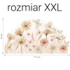 Naklejka na ścianę łąka boho kwiaty  7