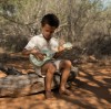 Drewniana gitara zielona Safari Friends FSC Little Dutch  3