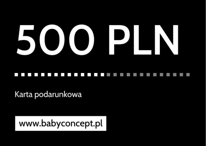Cyfrowa karta podarunkowa voucher 500 zł